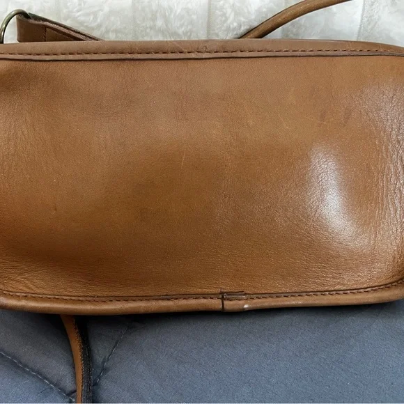Vintage Coach Bonnie Cashin British Tan Putty? Basic Bag - Picture 2 of 13